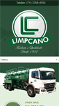 Mobile Screenshot of limpcano.com.br